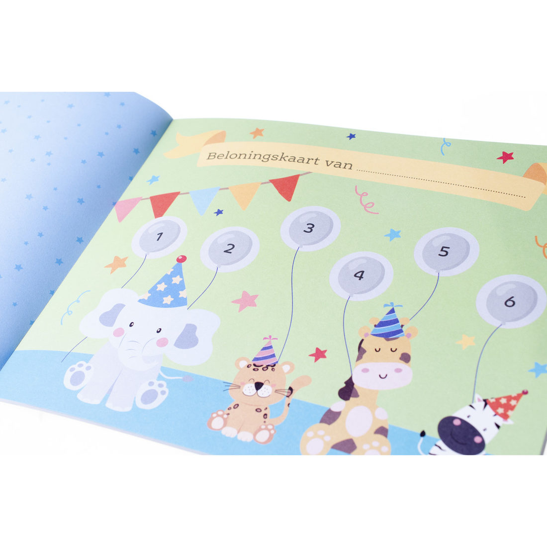 Vrolijke beloningskaarten met stickers Vrolijke beloningskaarten met stickers