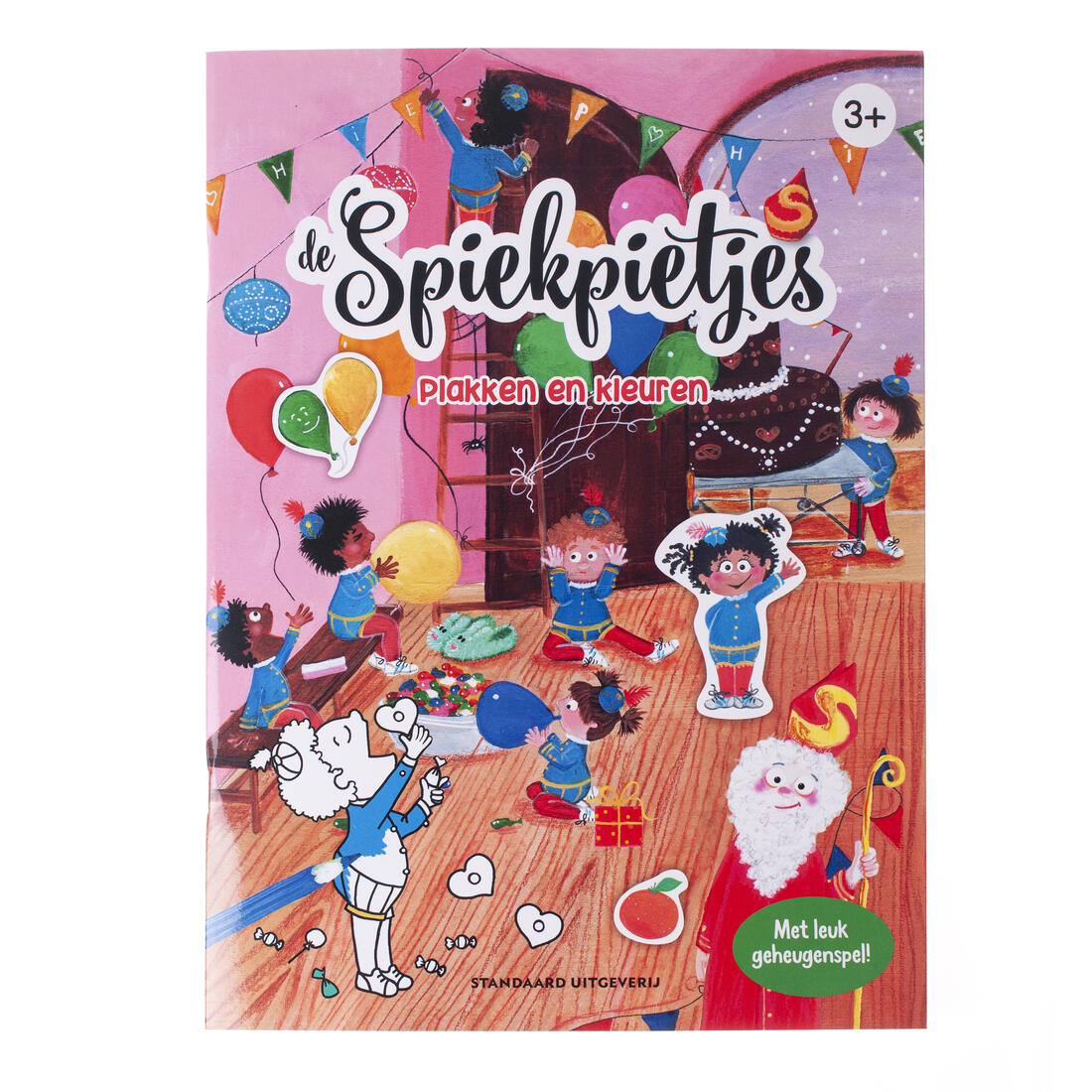 Spiekpietjes plakken en kleuren Spiekpietjes plakken en kleuren