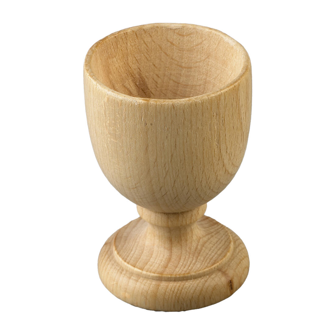 Houten eierdop romermodel 44 x 65 mm