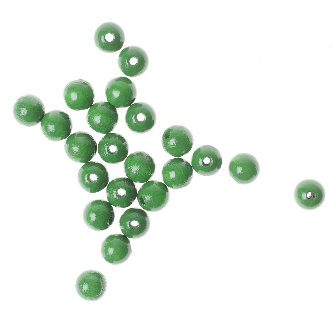 Houten parels 10 mm 52 stuks Houten parels 10 mm 52 stuks