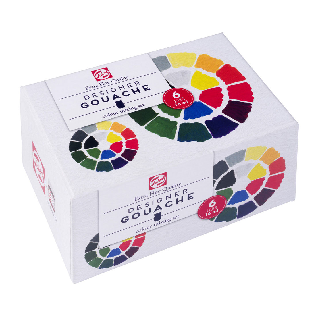 Talens plakkaatverf 16 ml set 6 stuks