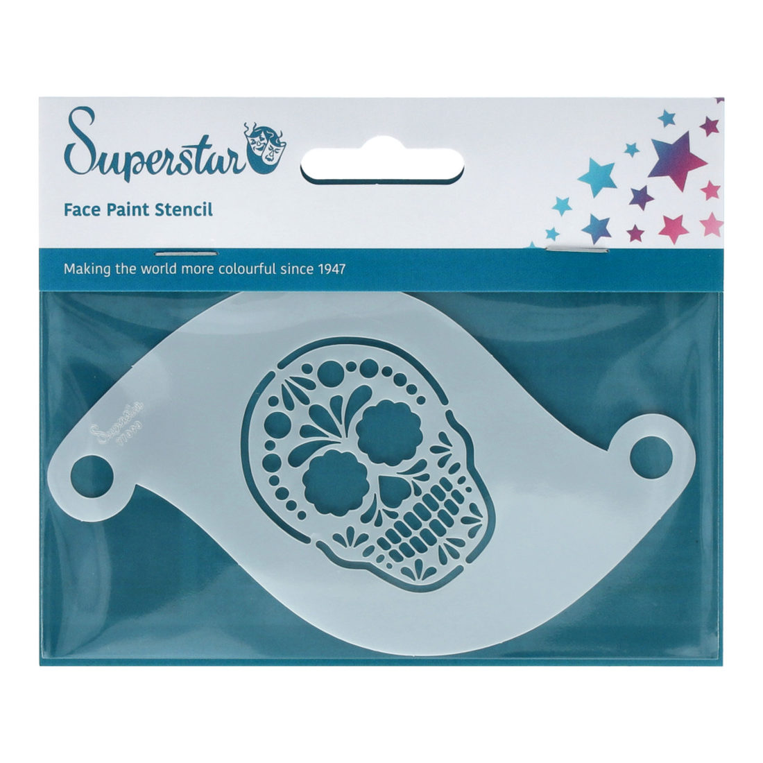 Sjabloon voor grimeren - Sugar Skull