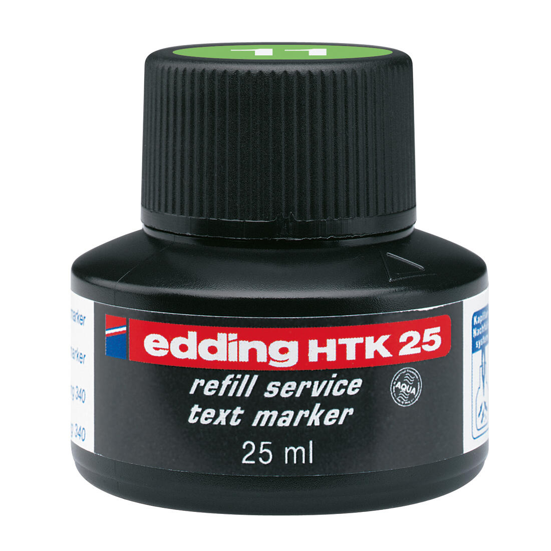 Edding highlighter navulinkt 25 ml fluogroen Edding highlighter navulinkt 25 ml fluogroen