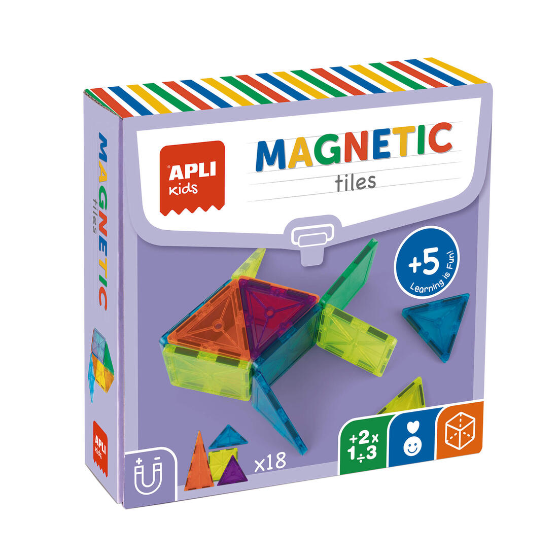 Educatief denkspel Magnetic Tiles 5+