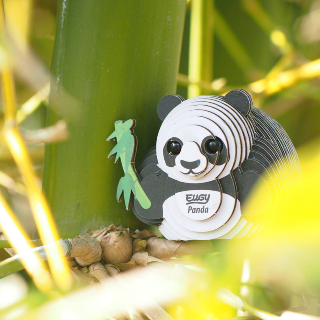 Eugy 3D karton wild dier - panda Eugy 3D karton wild dier - panda