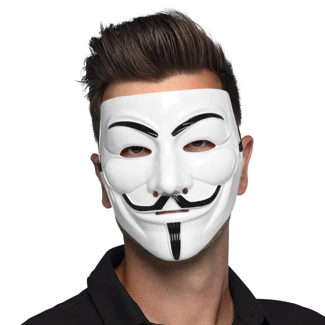 Masker protest wit