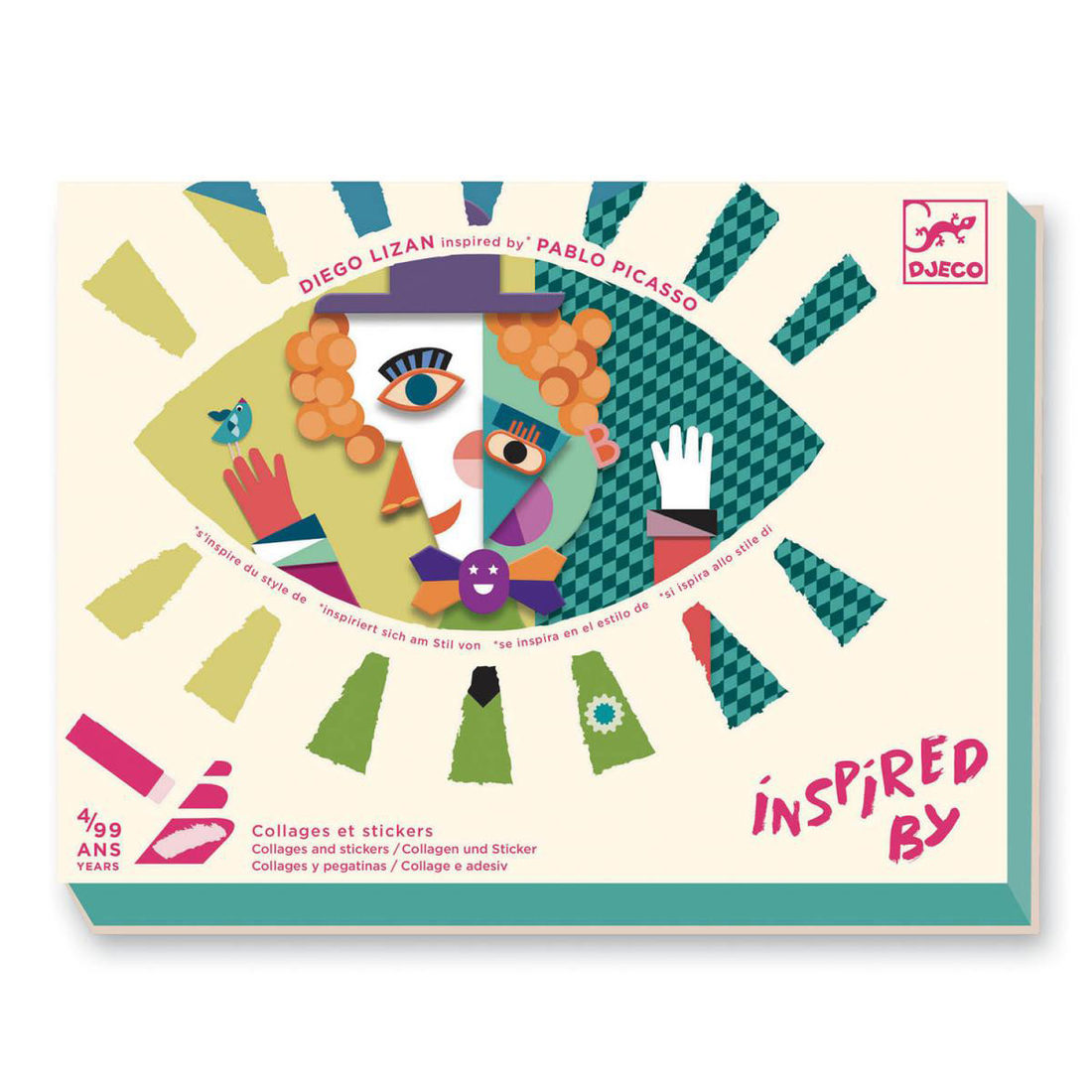 Djeco knutselset inspired by Pablo Picasso 4-99 ja