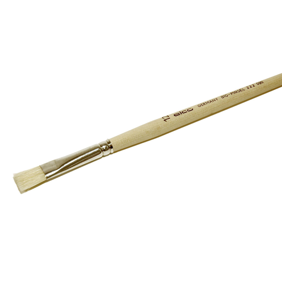 Lang plat penseel varkenshaar