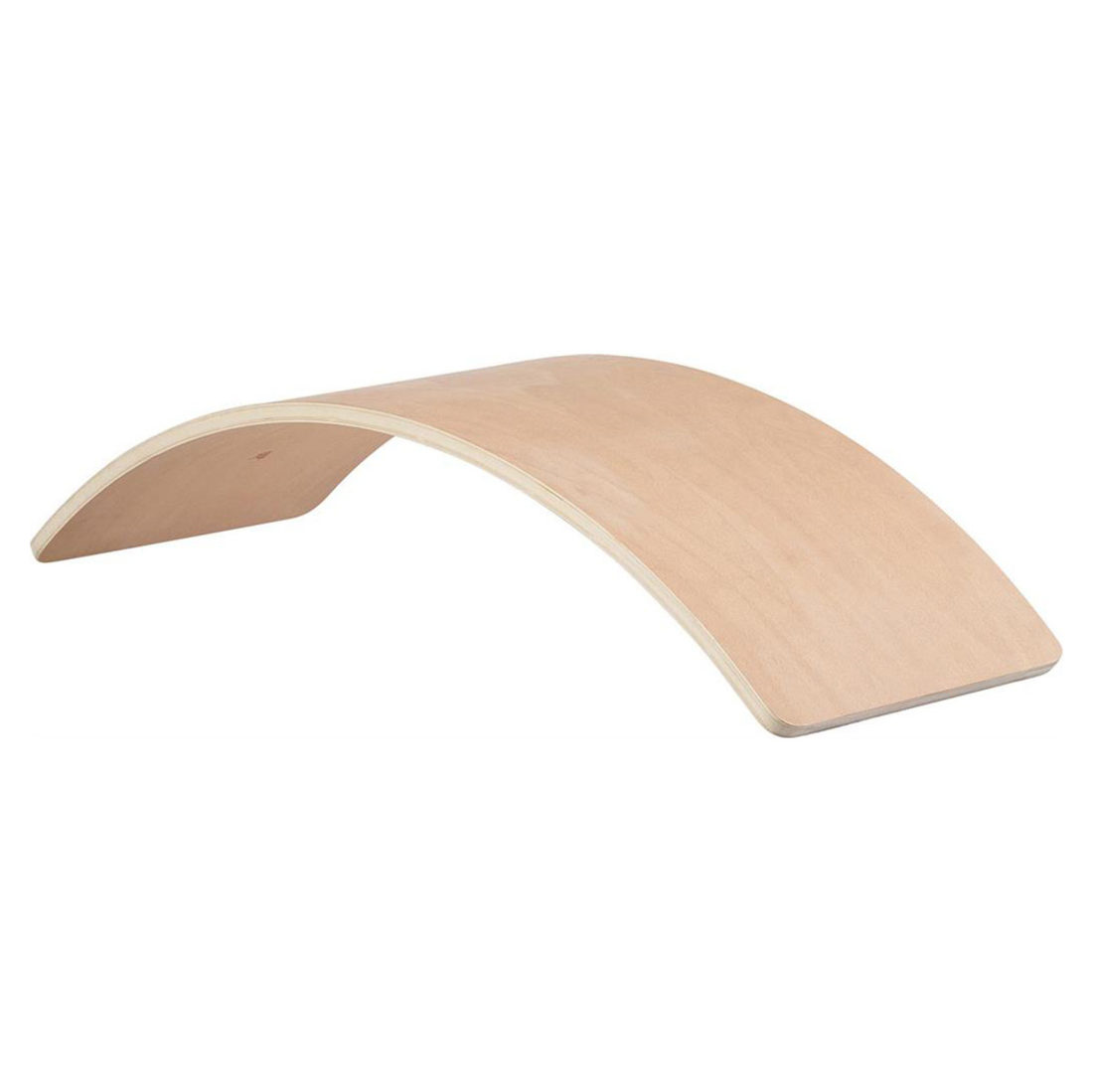 Balanceerbord krom in hout (webshop only)