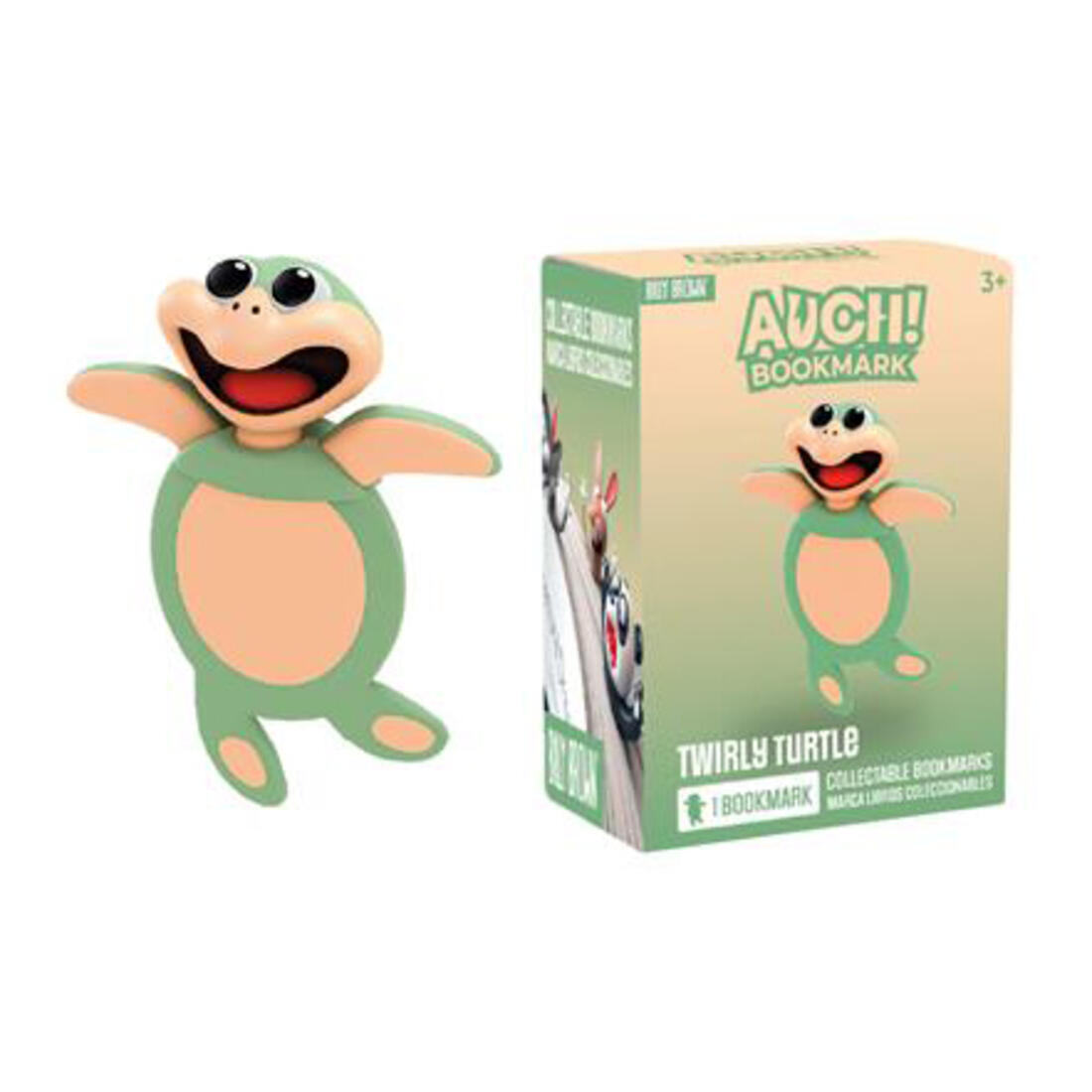 Boekenlegger Auch! Twirly Turtle