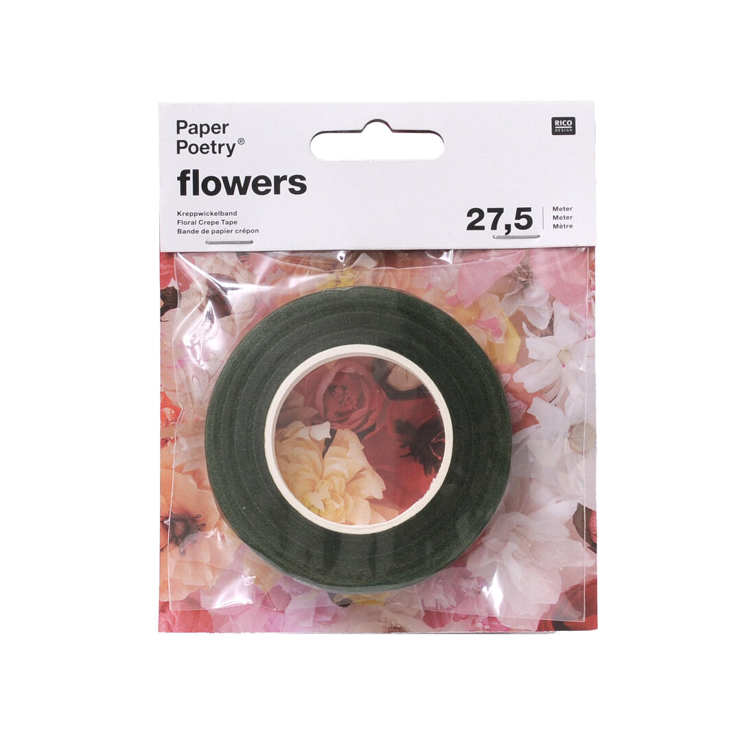 Bloementape 12 mm x 27,5m
