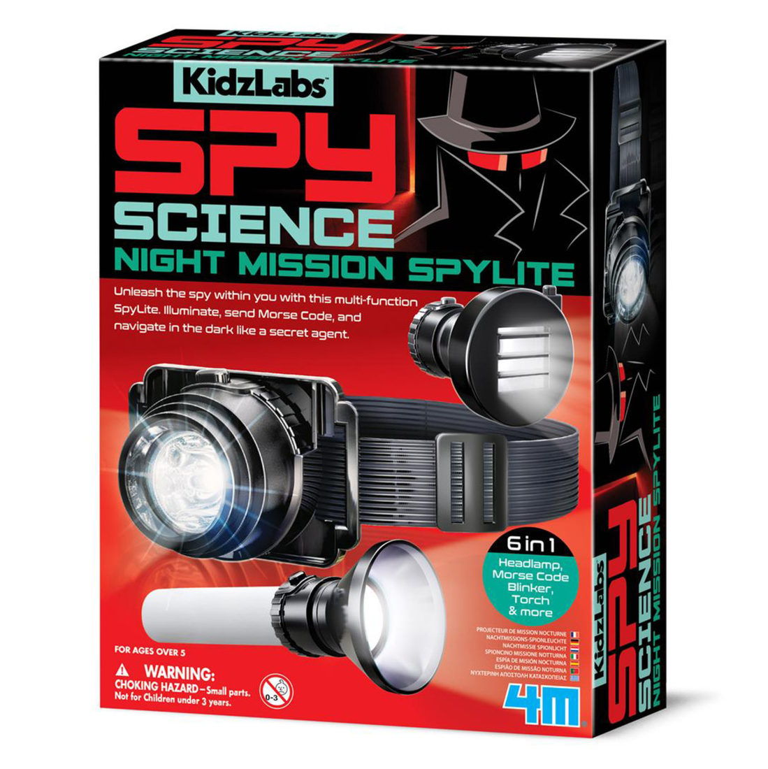 4M Kidzlabs spy science spion 5+
