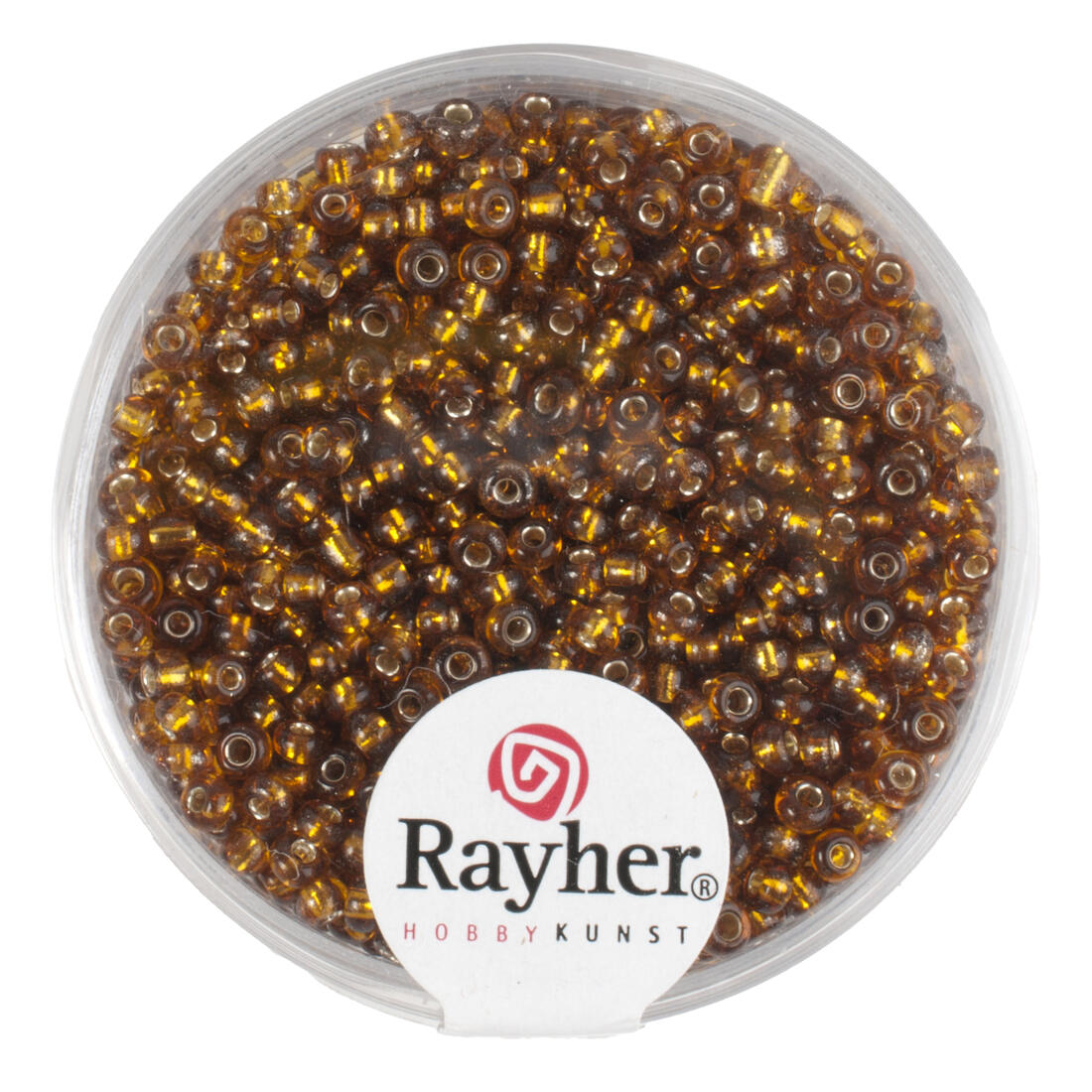 Glasparel 2 mm 17 g met zilverkern Glasparel 2 mm 17 g met zilverkern