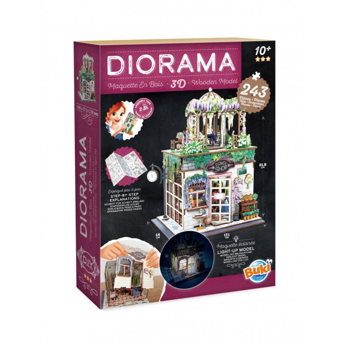 Diorama Bloemist 243-delig 10+