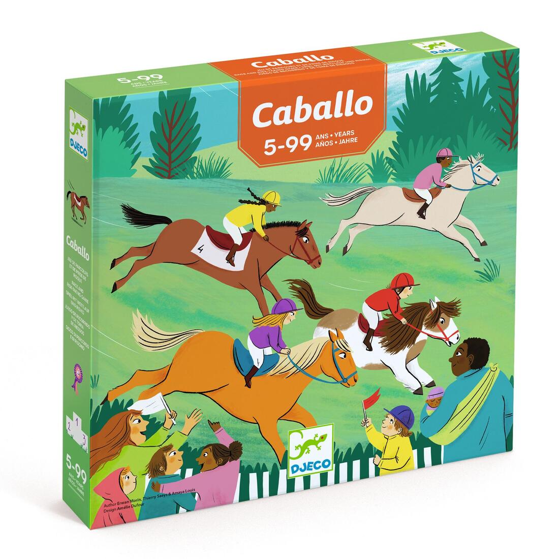 Caballo - paardenrace 5+