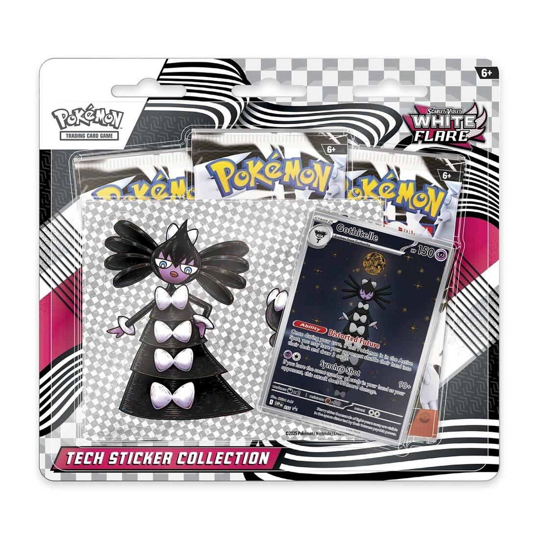 Pokémon SV10.5 Tech sticker box V1 White Flare Pokémon SV10.5 Tech sticker box V1 White Flare