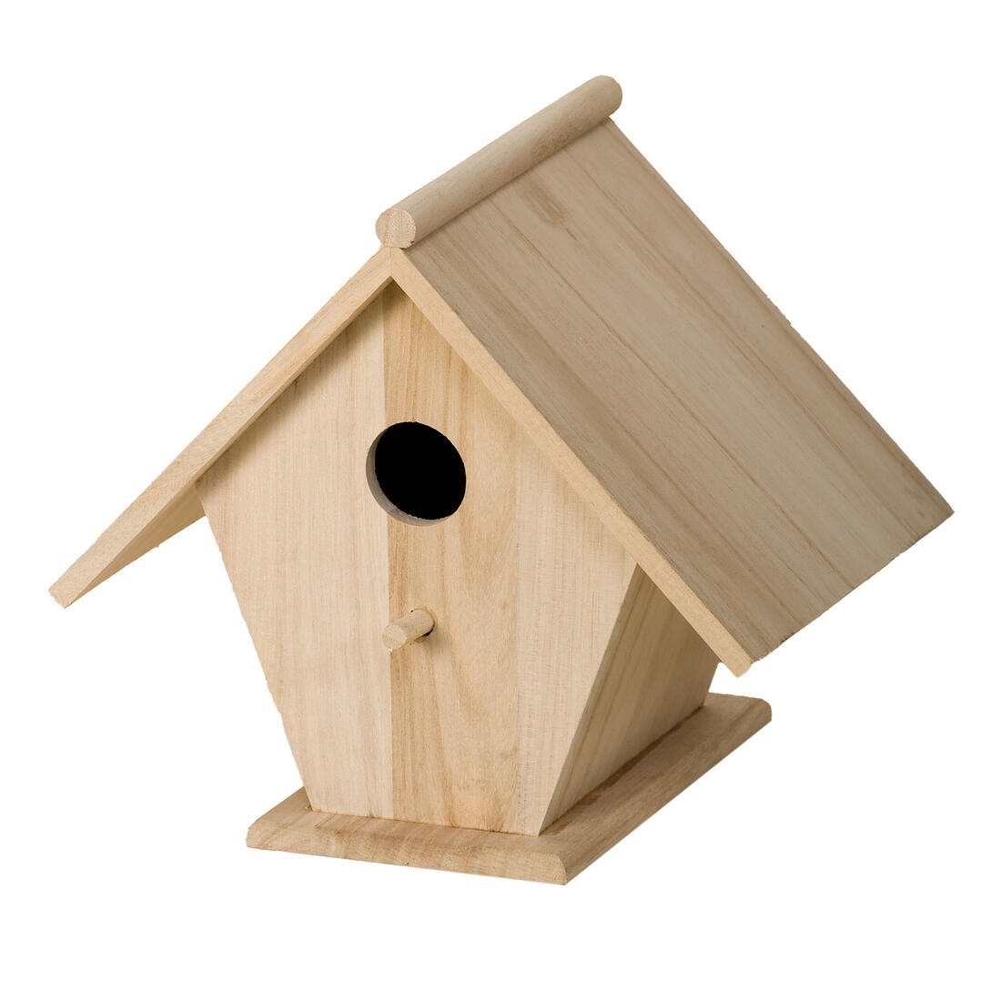 Houten vogelhuis 22 cm Houten vogelhuis 22 cm