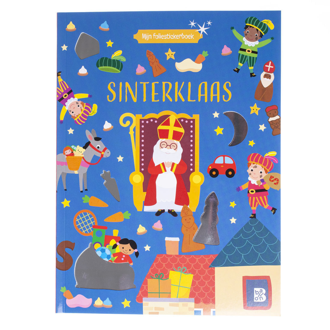 4+ Mijn foliestickerboek - Sinterklaas