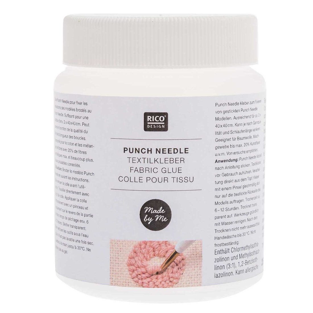 Textiellijm voor Punch needle 250 ml