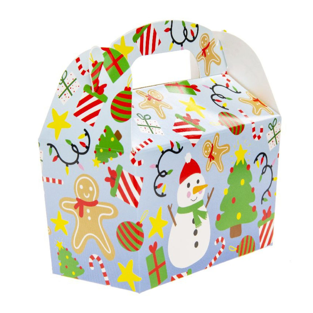 Geschenkdoosje kerst 12 stuks 12 x 12,5 x 6 cm Geschenkdoosje kerst 12 stuks 12 x 12,5 x 6 cm