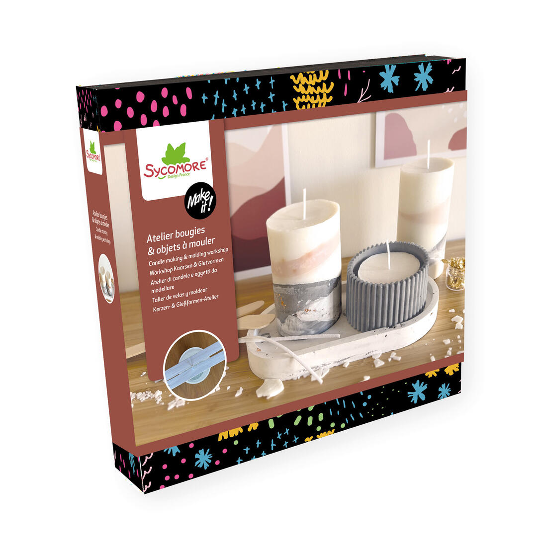 Make it - Kaarsen en Jesmonite workshop