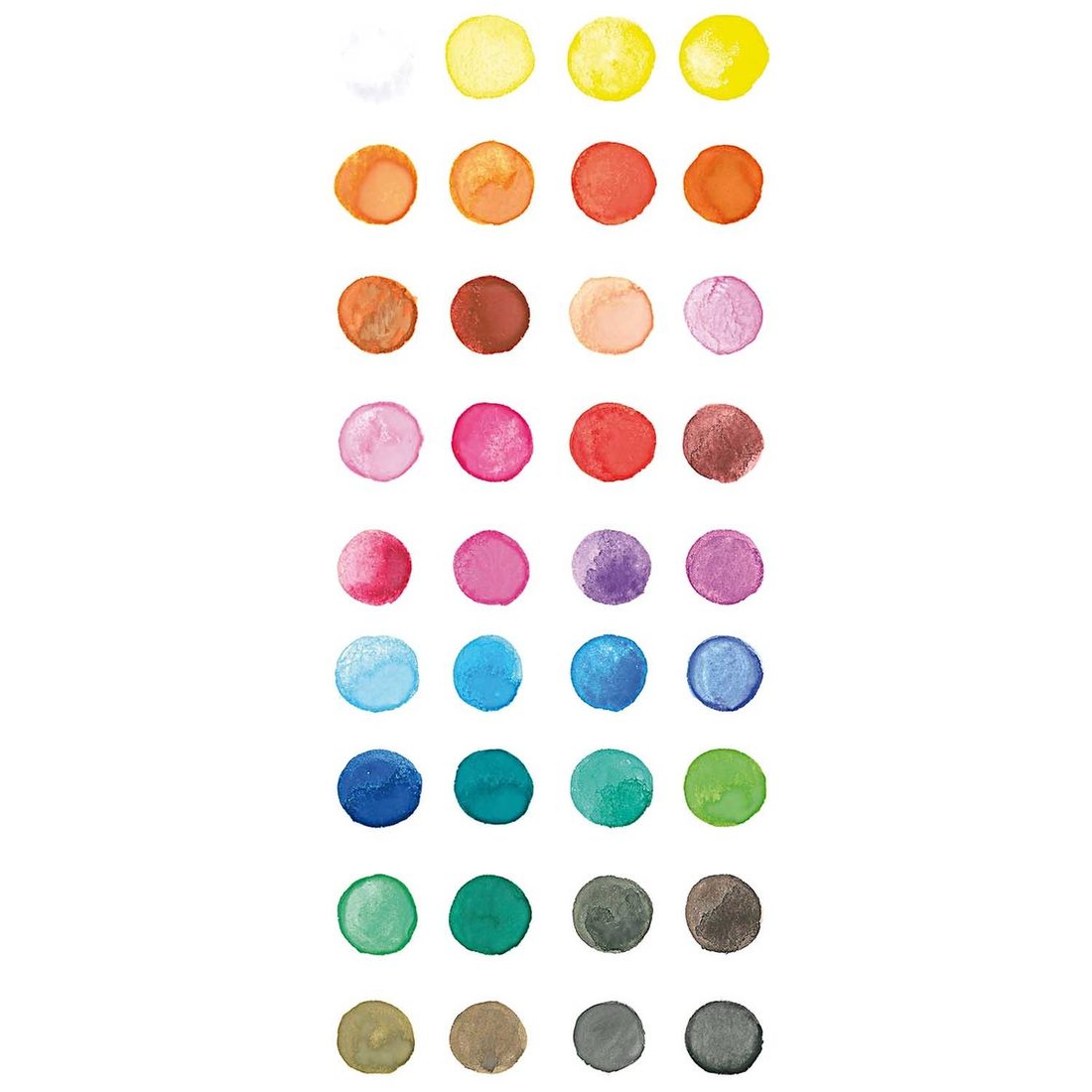 Waterverfset 36 kleuren + penseel Waterverfset 36 kleuren + penseel