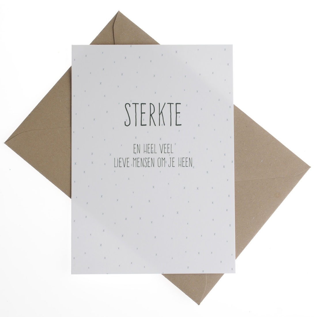 Rouwkaart - Sterkte Rouwkaart - Sterkte