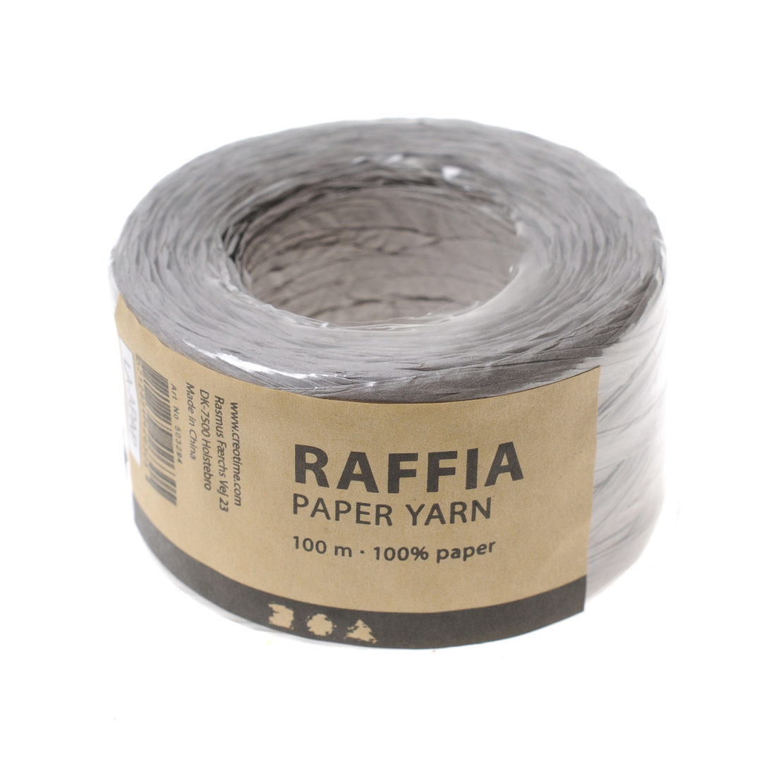 Papier raffia garen 7-8 mm 100 m