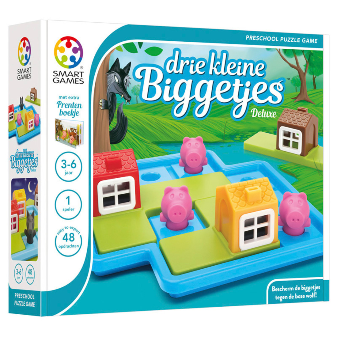 Smart Games Drie kleine biggetjes 3+ Smart Games Drie kleine biggetjes 3+