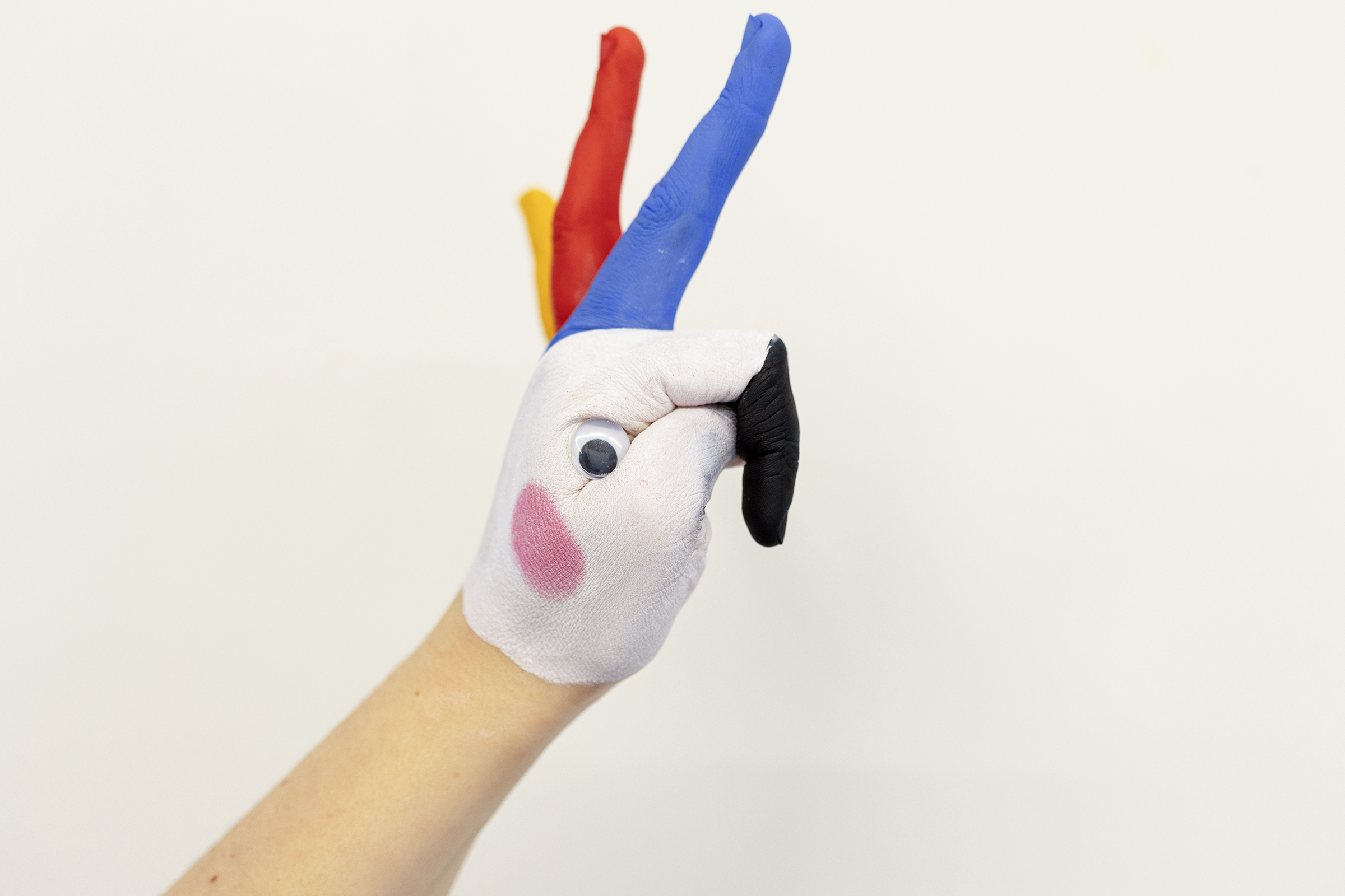 Handdieren schminken