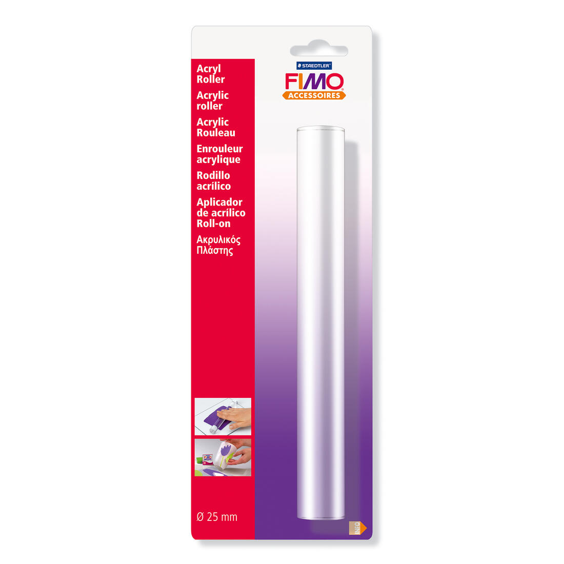 Fimo acryl roller