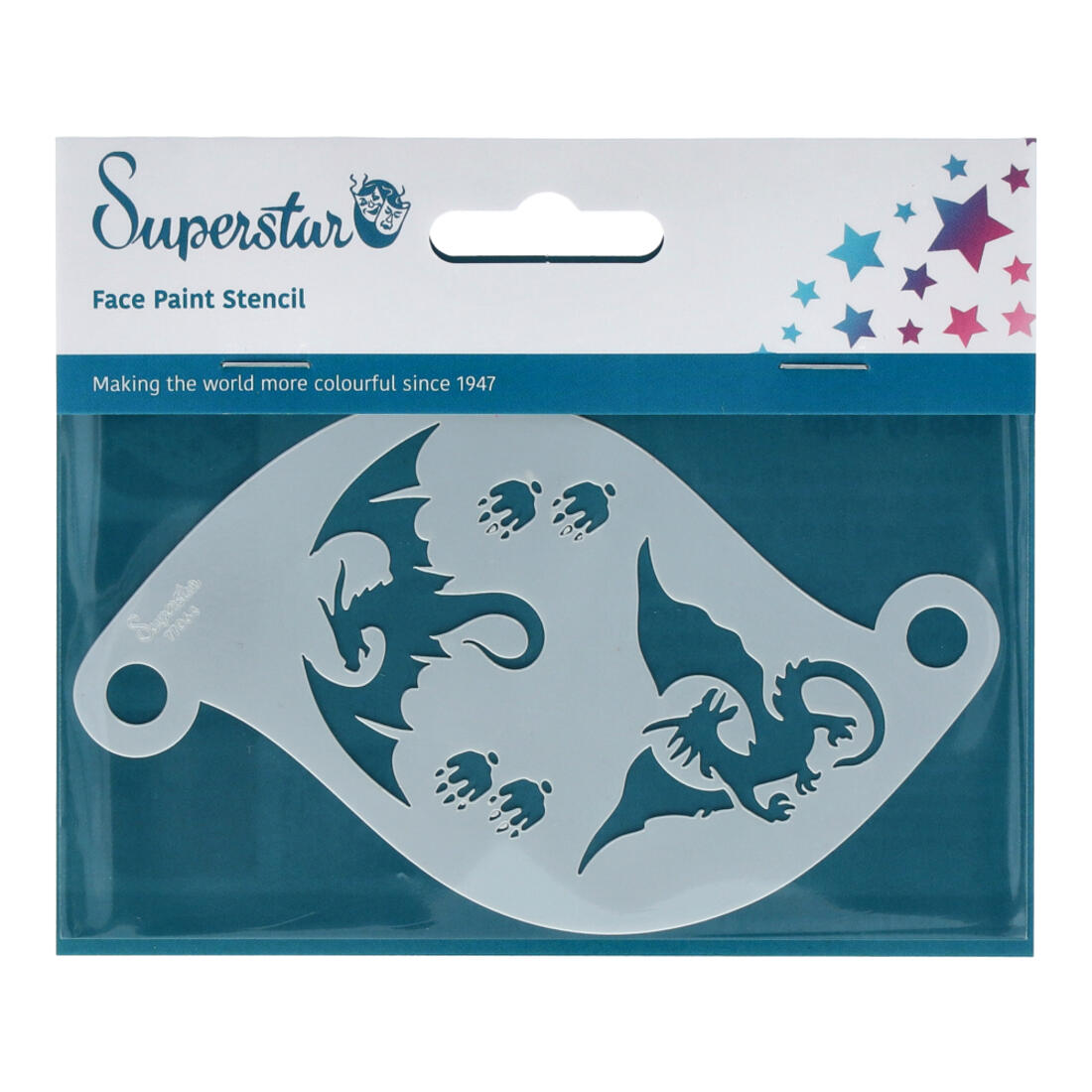 Sjabloon voor grimeren - draken