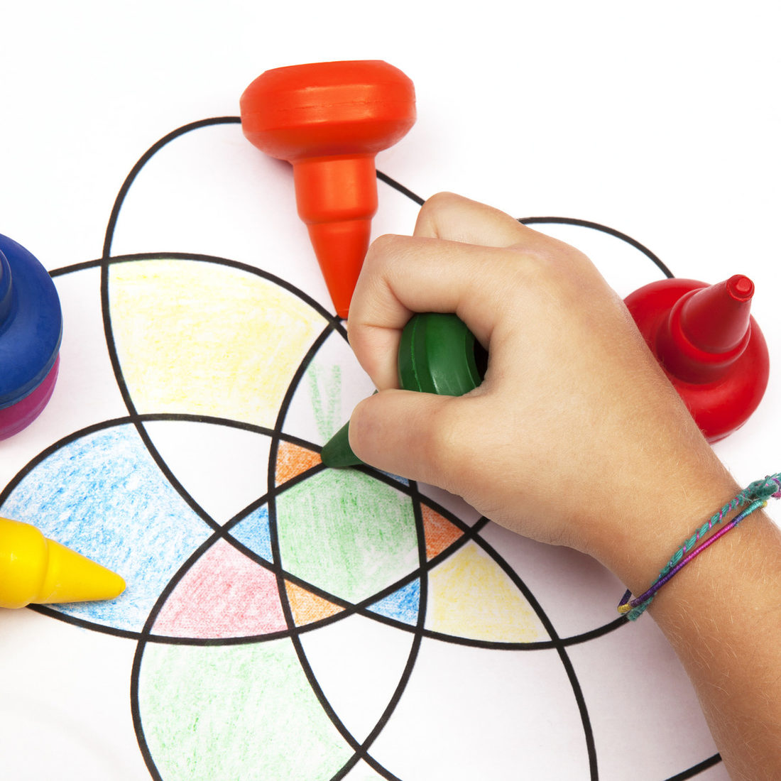 Baby krijtjes 6 stuks Baby krijtjes 6 stuks