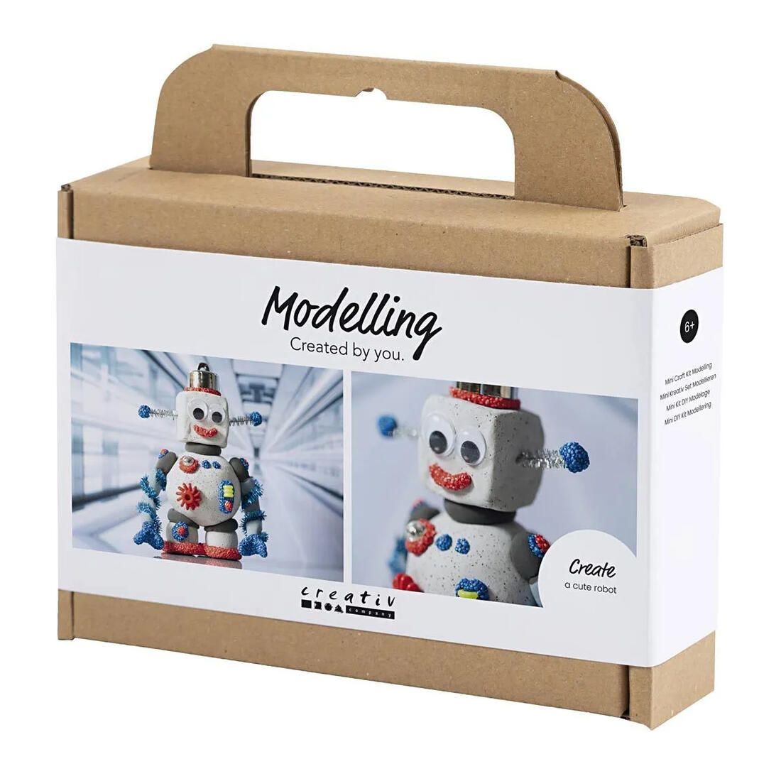 Hobbyset mini boetseren Robot stone clay