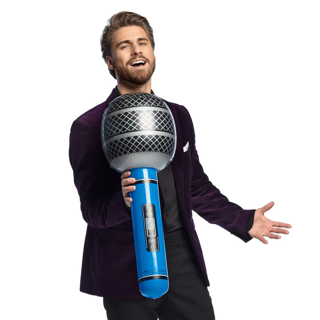 Opblaasbare microfoon Giga 76 cm