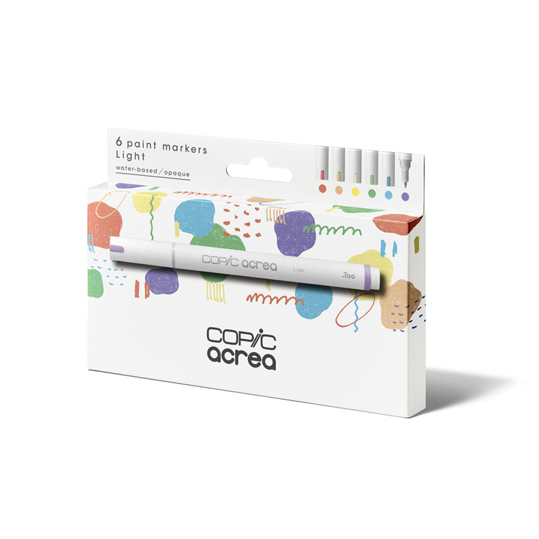 Copic Acrea set light 6 stuks Copic Acrea set light 6 stuks