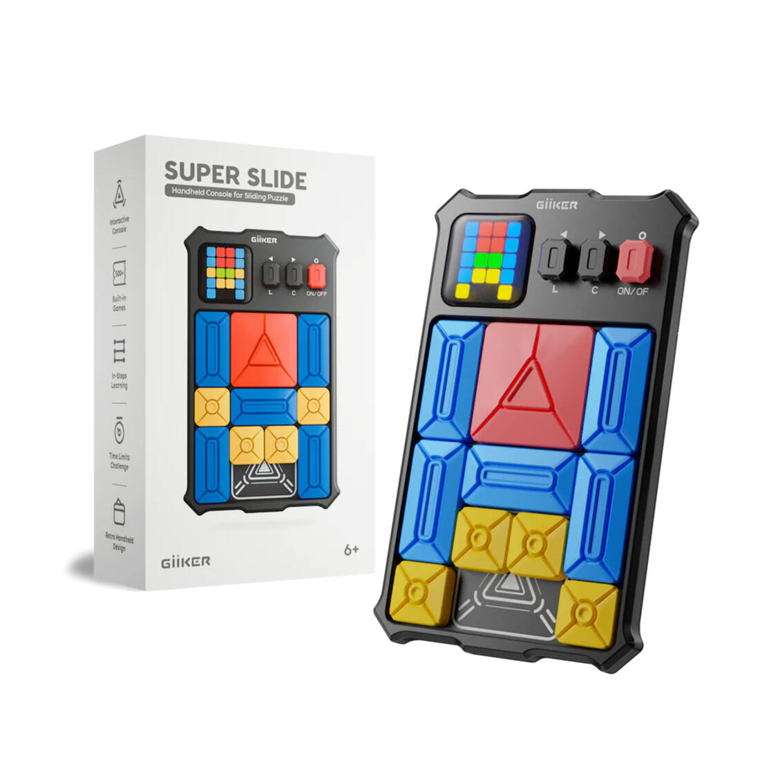 GiiKER Super Slide black puzzelspel 6+