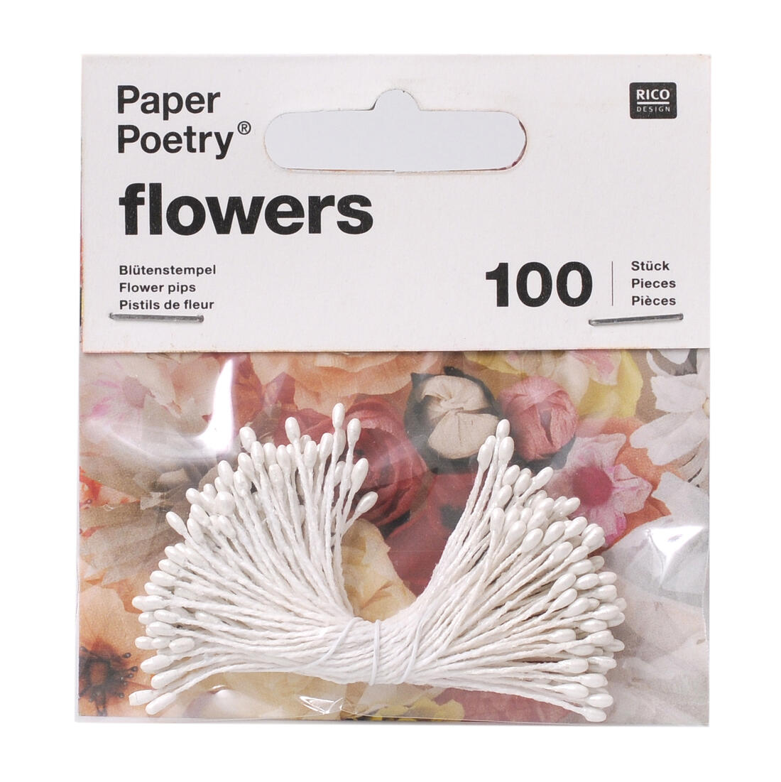 Meeldraad 6 cm 100 stuks