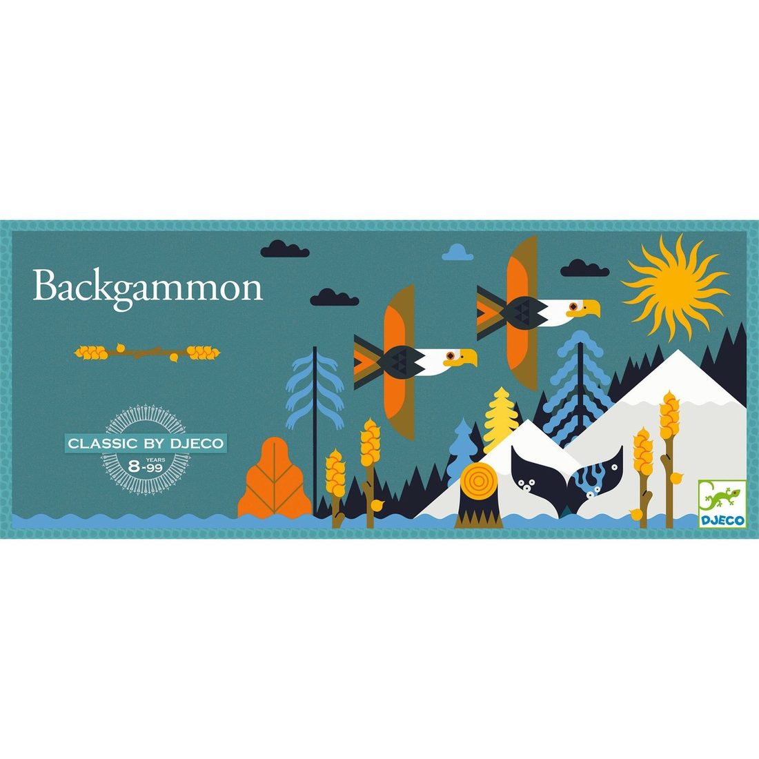 Djeco Backgammon 8+