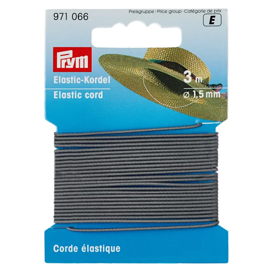 Elastische koord 1,5 mm 3 m