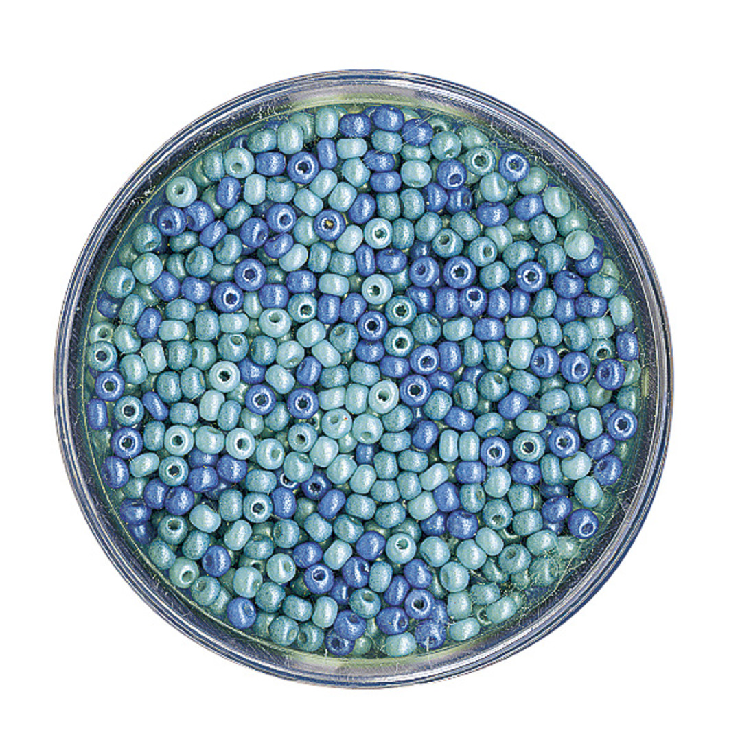 Glasparel 2,6 mm 17 g assortiment parelmoer Glasparel 2,6 mm 17 g assortiment parelmoer