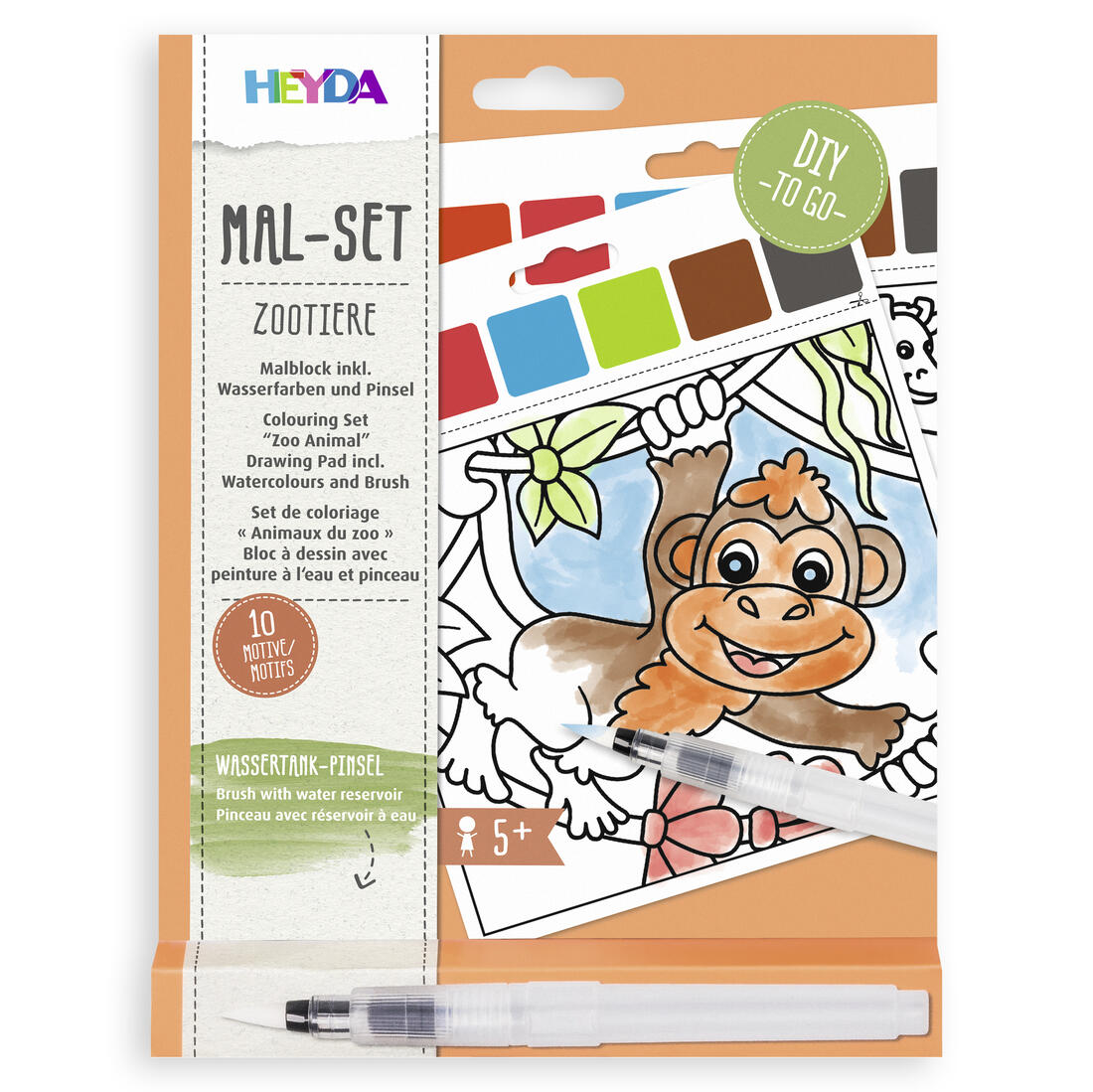 schilderset zoo dieren