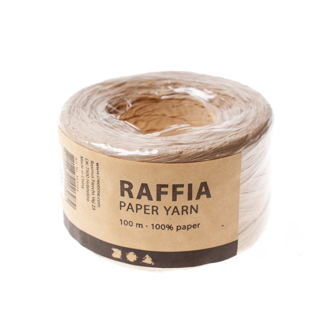Papier raffia garen 7-8 mm 100 m