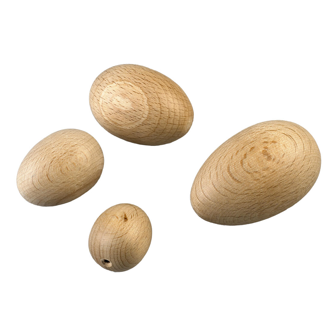 Houten ei 60 x 40 mm 1 stuk