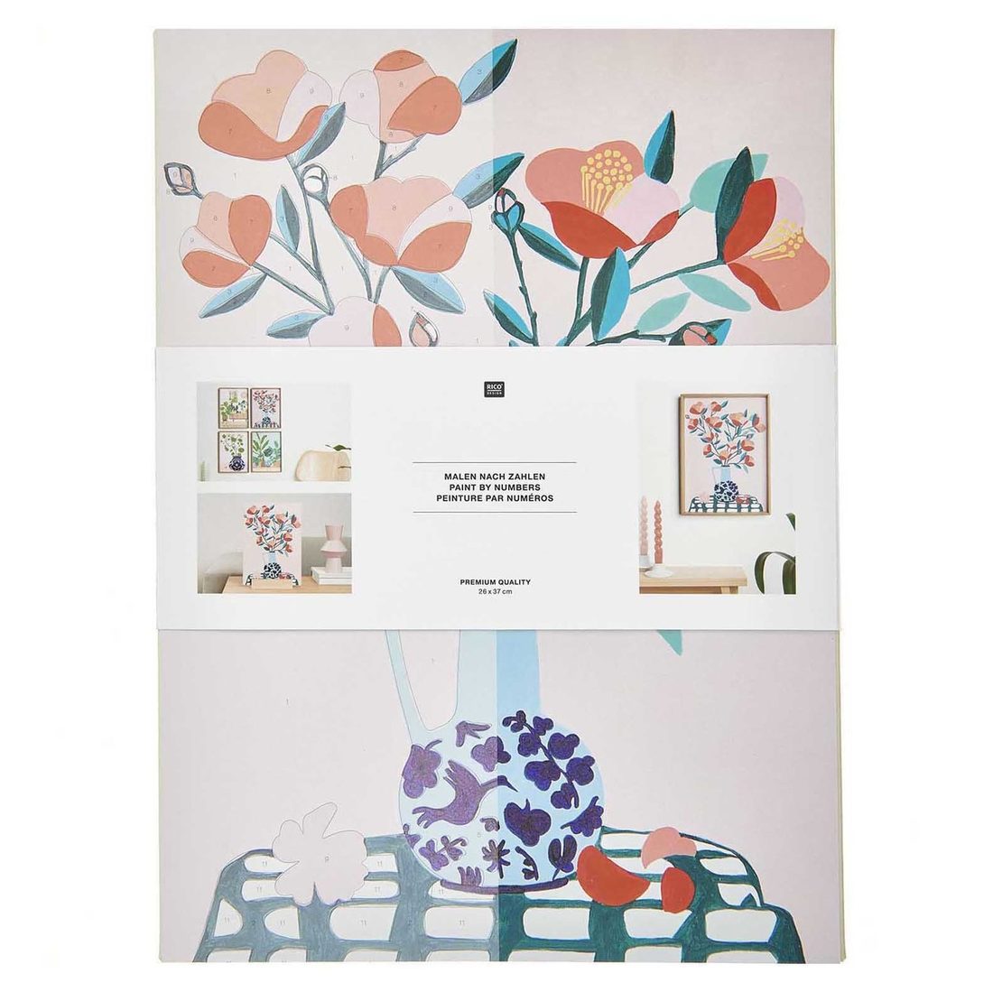 Schilderen op nummer camelia bloemen Schilderen op nummer camelia bloemen