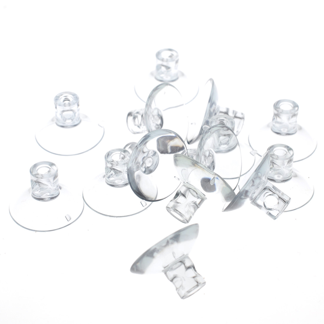 Zuignap 30 mm met gaatje 25 stuks Zuignap 30 mm met gaatje 25 stuks