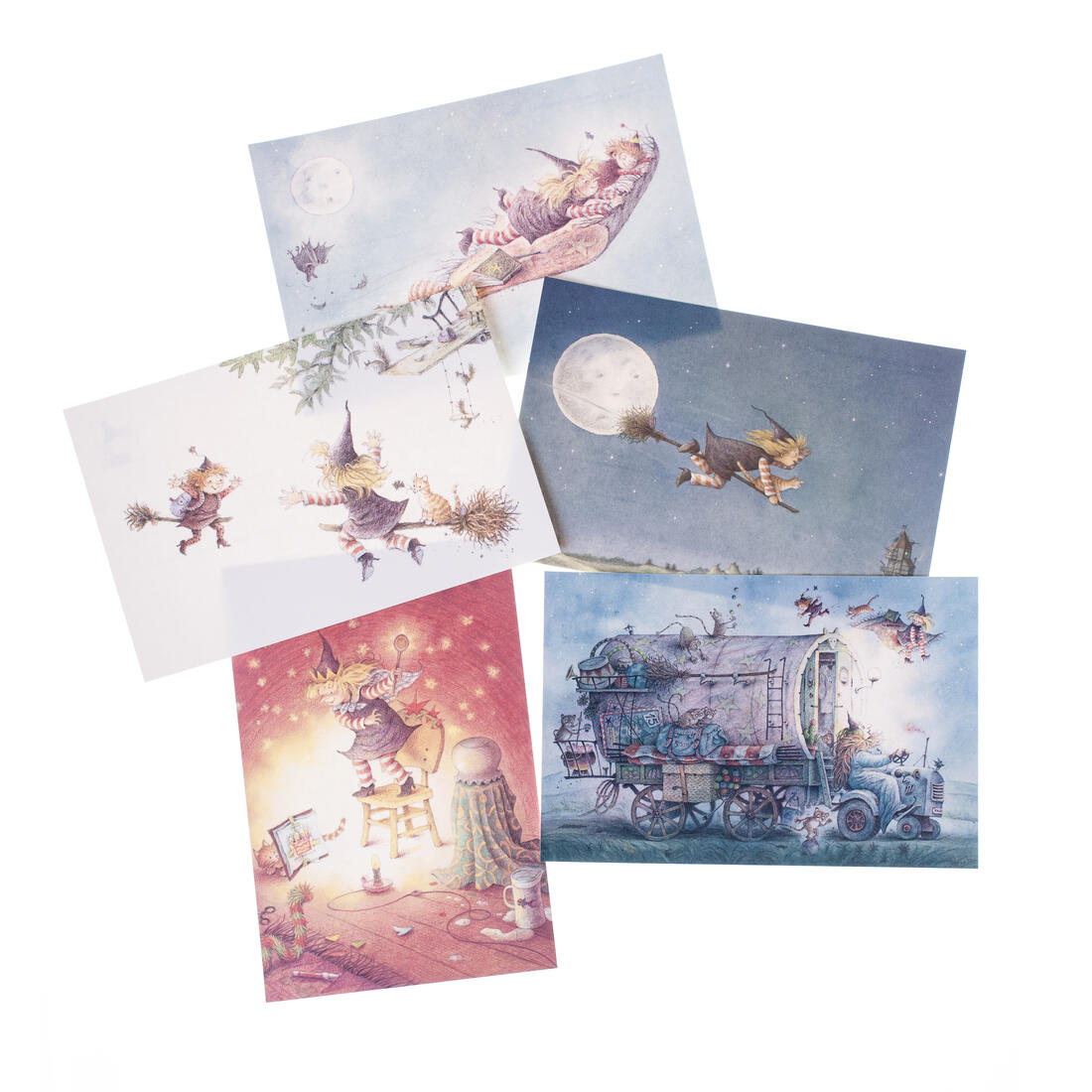 Wenskaarten set Lotje 10 stuks