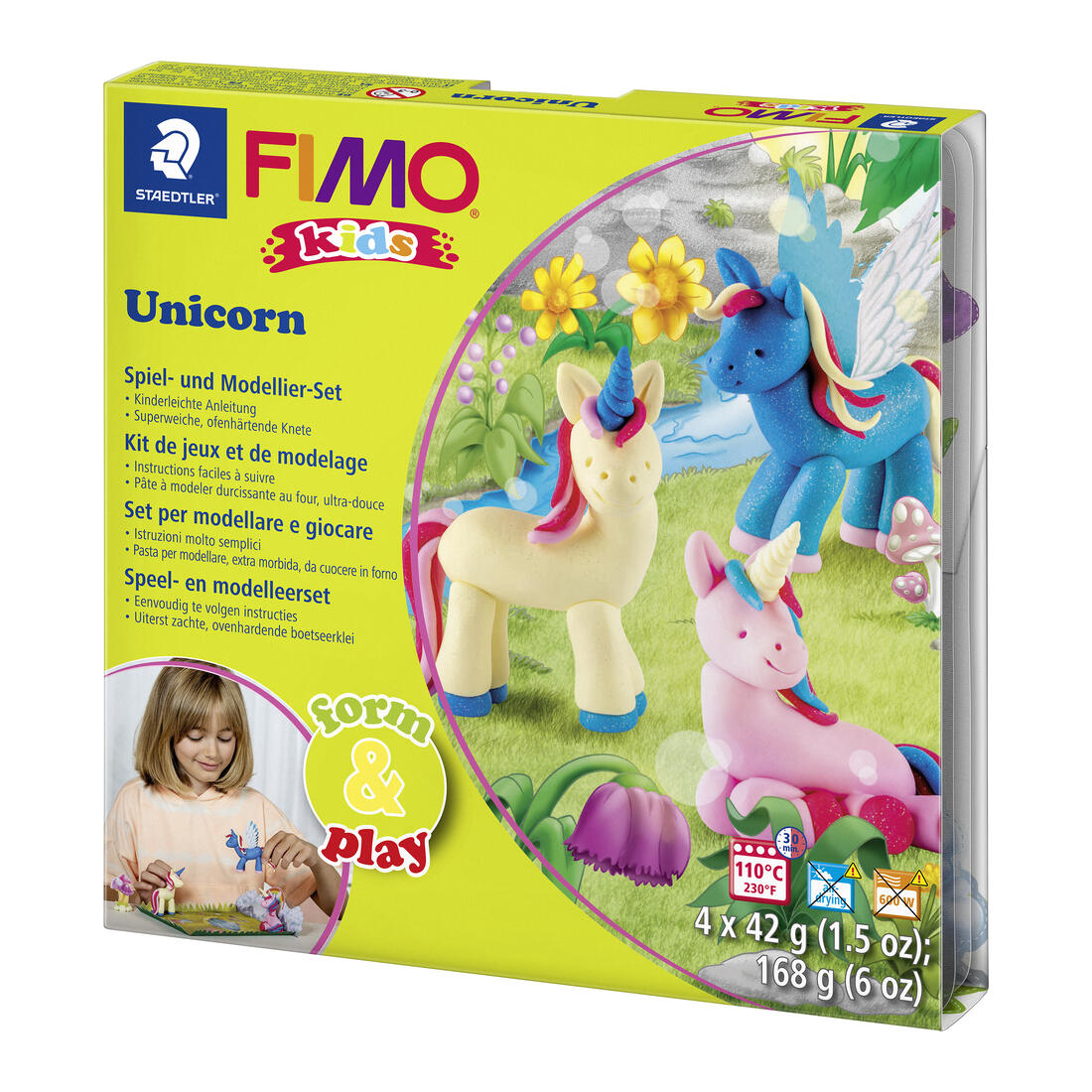 Fimo Kids speelset Eenhoorn