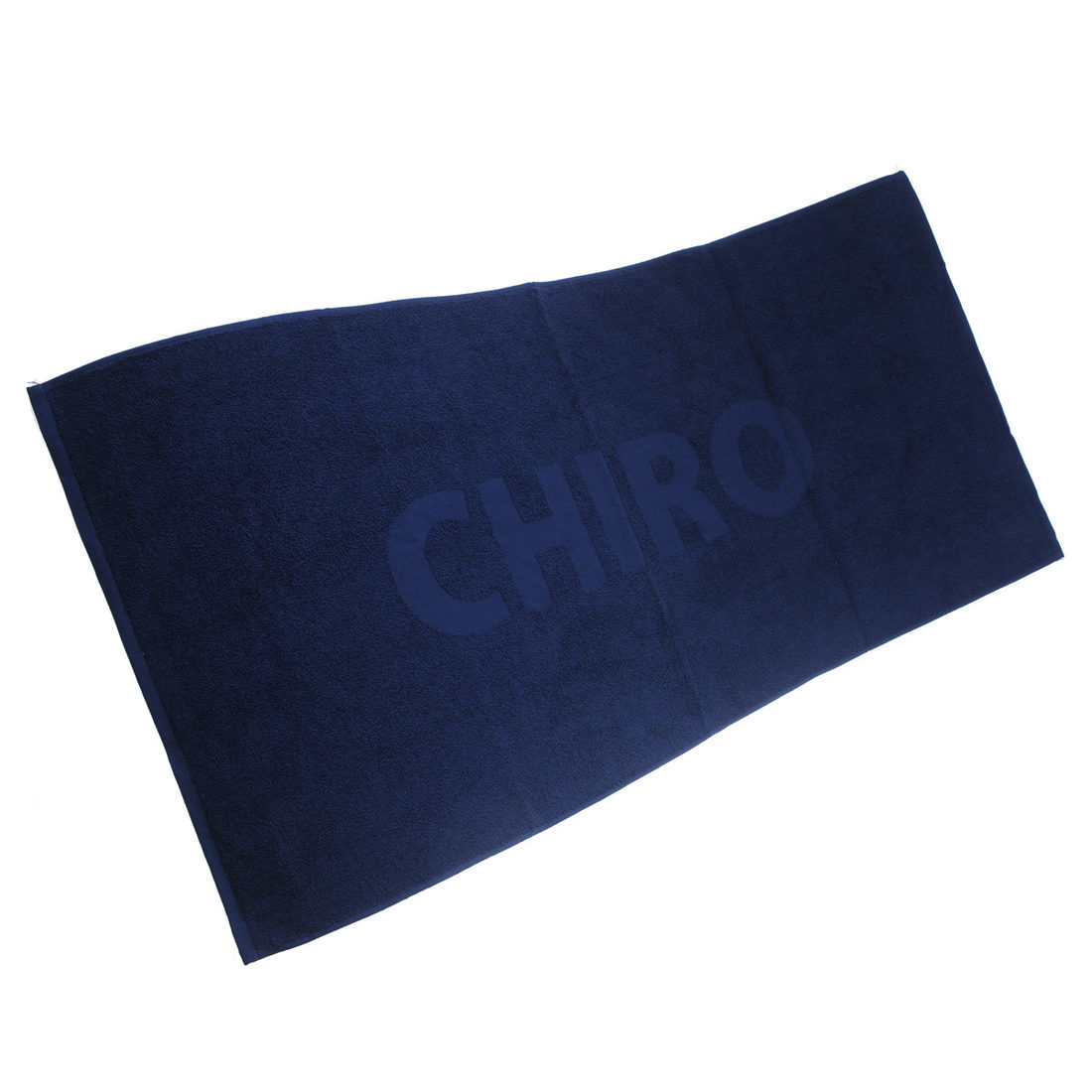 Handdoek Chiro 50 x 100 cm blauw C2C bio en Fairtrade