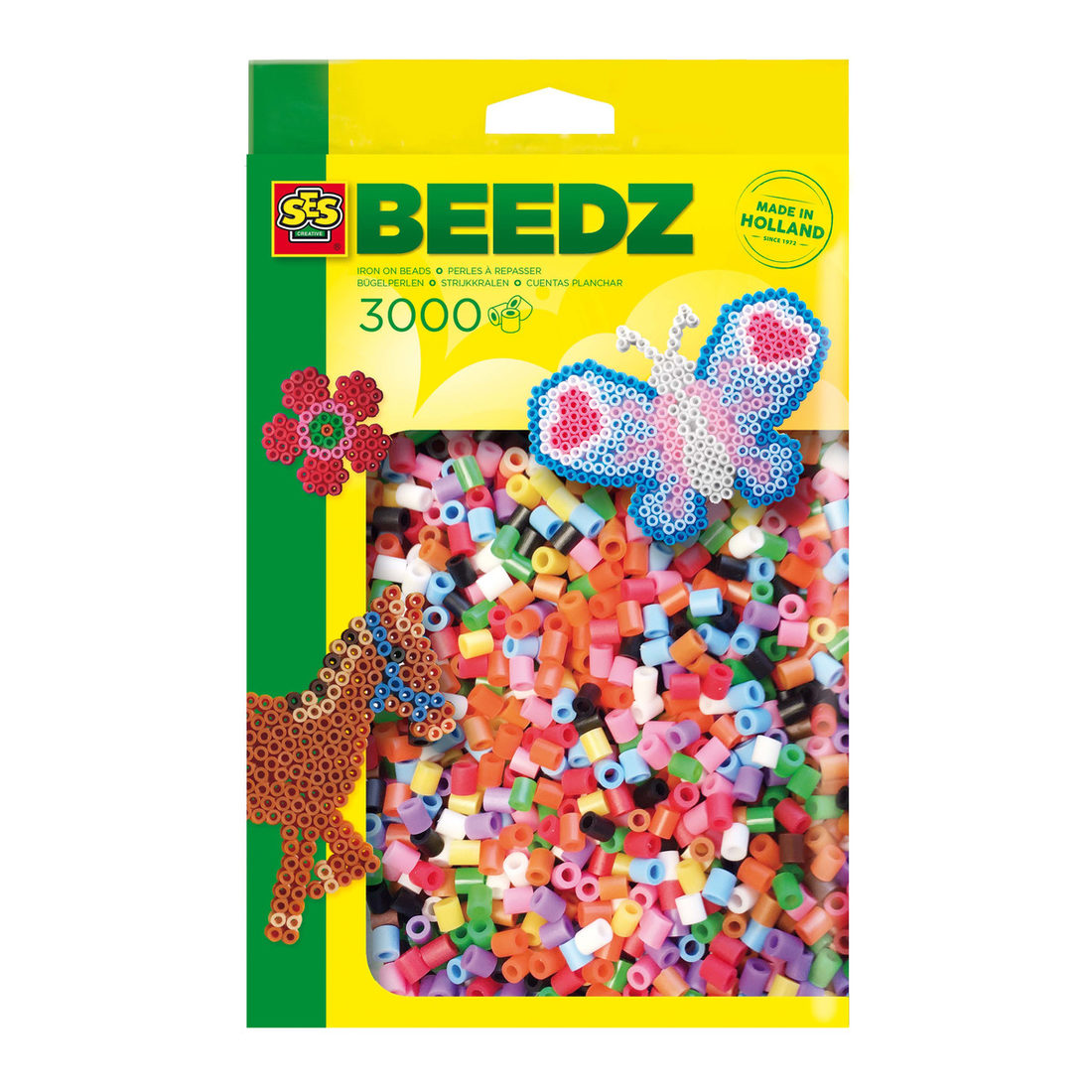 Ses strijkkralen mix kleuren 3000 stuks Ses strijkkralen mix kleuren 3000 stuks
